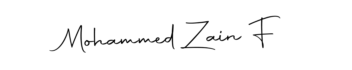 Here are the top 10 professional signature styles for the name Mohammed Zain F. These are the best autograph styles you can use for your name. Mohammed Zain F signature style 10 images and pictures png