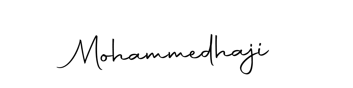 Make a beautiful signature design for name Mohammedhaji. With this signature (Autography-DOLnW) style, you can create a handwritten signature for free. Mohammedhaji signature style 10 images and pictures png