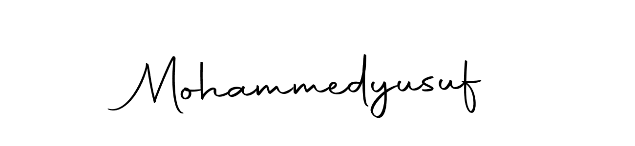 Make a beautiful signature design for name Mohammedyusuf. Use this online signature maker to create a handwritten signature for free. Mohammedyusuf signature style 10 images and pictures png