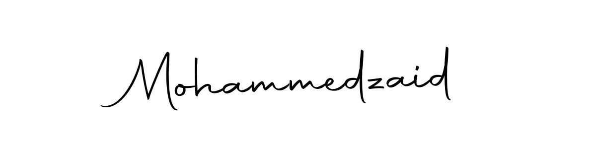Make a beautiful signature design for name Mohammedzaid. With this signature (Autography-DOLnW) style, you can create a handwritten signature for free. Mohammedzaid signature style 10 images and pictures png