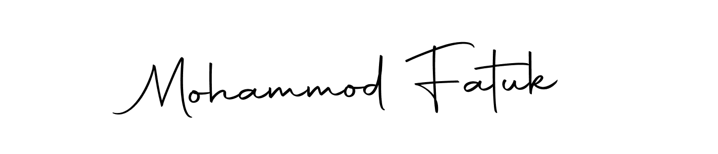 Also we have Mohammod Fatuk name is the best signature style. Create professional handwritten signature collection using Autography-DOLnW autograph style. Mohammod Fatuk signature style 10 images and pictures png