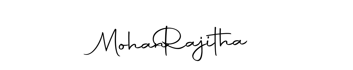 It looks lik you need a new signature style for name Mohan   Rajitha. Design unique handwritten (Autography-DOLnW) signature with our free signature maker in just a few clicks. Mohan   Rajitha signature style 10 images and pictures png