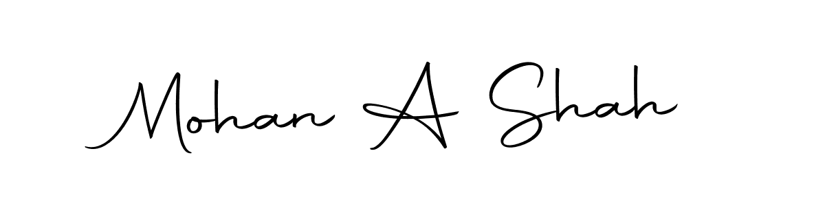 The best way (Autography-DOLnW) to make a short signature is to pick only two or three words in your name. The name Mohan A Shah include a total of six letters. For converting this name. Mohan A Shah signature style 10 images and pictures png