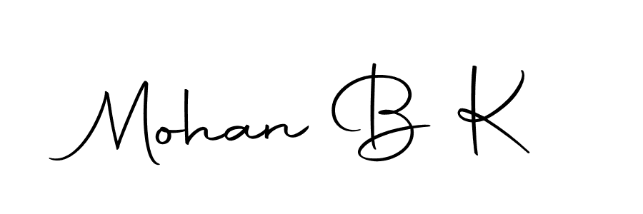 Mohan B K stylish signature style. Best Handwritten Sign (Autography-DOLnW) for my name. Handwritten Signature Collection Ideas for my name Mohan B K. Mohan B K signature style 10 images and pictures png