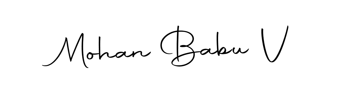 You can use this online signature creator to create a handwritten signature for the name Mohan Babu V. This is the best online autograph maker. Mohan Babu V signature style 10 images and pictures png