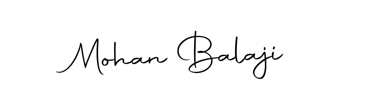 Design your own signature with our free online signature maker. With this signature software, you can create a handwritten (Autography-DOLnW) signature for name Mohan Balaji. Mohan Balaji signature style 10 images and pictures png