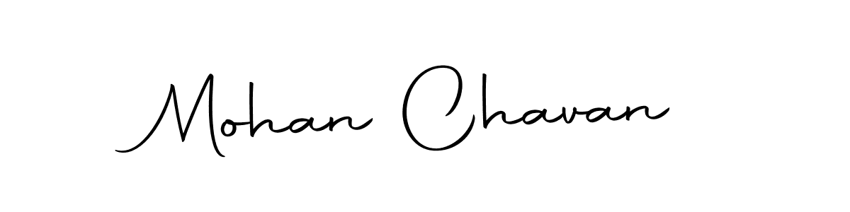 How to make Mohan Chavan signature? Autography-DOLnW is a professional autograph style. Create handwritten signature for Mohan Chavan name. Mohan Chavan signature style 10 images and pictures png