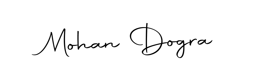 Make a short Mohan Dogra signature style. Manage your documents anywhere anytime using Autography-DOLnW. Create and add eSignatures, submit forms, share and send files easily. Mohan Dogra signature style 10 images and pictures png