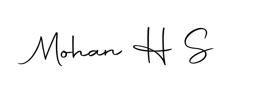Make a short Mohan H S signature style. Manage your documents anywhere anytime using Autography-DOLnW. Create and add eSignatures, submit forms, share and send files easily. Mohan H S signature style 10 images and pictures png