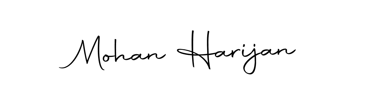 Make a beautiful signature design for name Mohan Harijan. With this signature (Autography-DOLnW) style, you can create a handwritten signature for free. Mohan Harijan signature style 10 images and pictures png