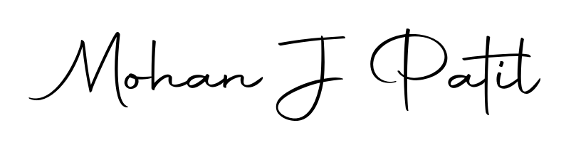 If you are searching for the best signature style for your name Mohan J Patil, here we have designed multiple signature styles using Autography-DOLnW. Mohan J Patil signature style 10 images and pictures png