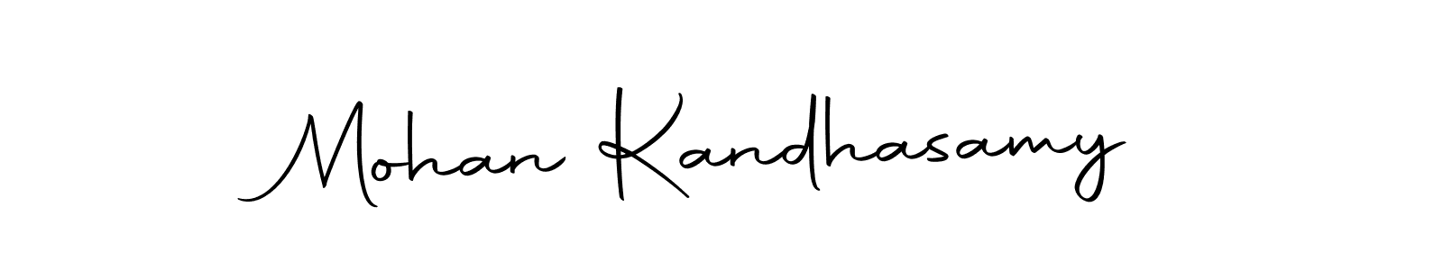 You should practise on your own different ways (Autography-DOLnW) to write your name (Mohan Kandhasamy) in signature. don't let someone else do it for you. Mohan Kandhasamy signature style 10 images and pictures png