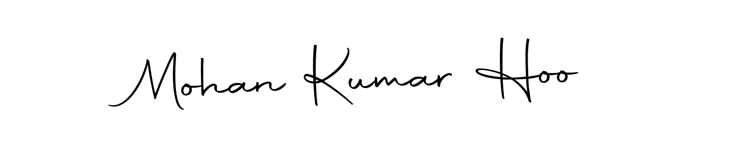 You should practise on your own different ways (Autography-DOLnW) to write your name (Mohan Kumar Hoo) in signature. don't let someone else do it for you. Mohan Kumar Hoo signature style 10 images and pictures png