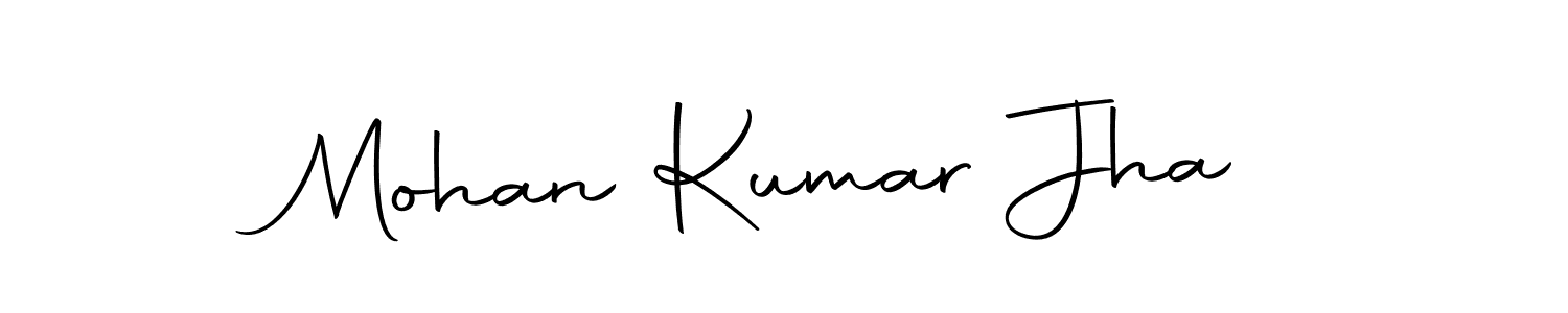 Use a signature maker to create a handwritten signature online. With this signature software, you can design (Autography-DOLnW) your own signature for name Mohan Kumar Jha. Mohan Kumar Jha signature style 10 images and pictures png