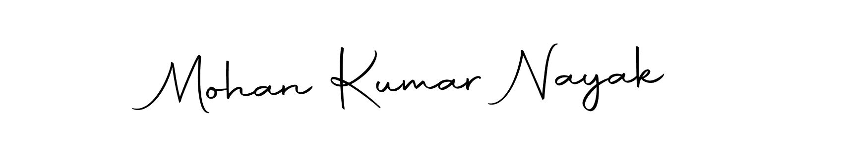 Make a beautiful signature design for name Mohan Kumar Nayak. Use this online signature maker to create a handwritten signature for free. Mohan Kumar Nayak signature style 10 images and pictures png