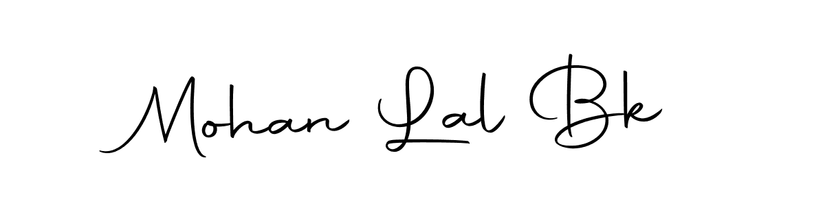 Design your own signature with our free online signature maker. With this signature software, you can create a handwritten (Autography-DOLnW) signature for name Mohan Lal Bk. Mohan Lal Bk signature style 10 images and pictures png