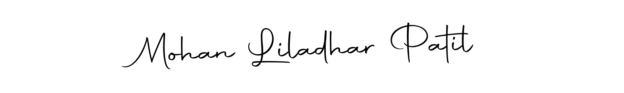 Mohan Liladhar Patil stylish signature style. Best Handwritten Sign (Autography-DOLnW) for my name. Handwritten Signature Collection Ideas for my name Mohan Liladhar Patil. Mohan Liladhar Patil signature style 10 images and pictures png