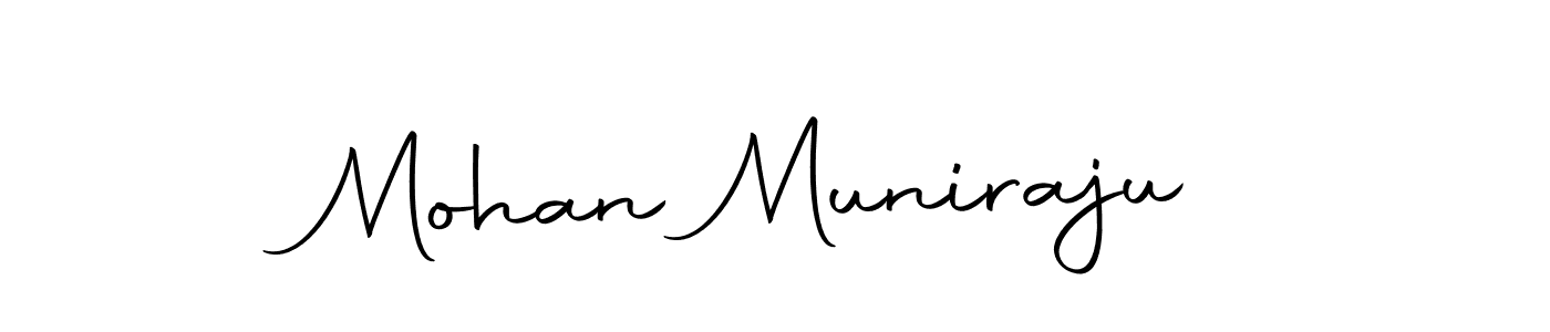 Make a beautiful signature design for name Mohan Muniraju. Use this online signature maker to create a handwritten signature for free. Mohan Muniraju signature style 10 images and pictures png