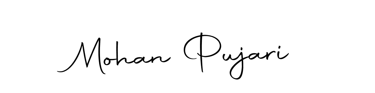 Autography-DOLnW is a professional signature style that is perfect for those who want to add a touch of class to their signature. It is also a great choice for those who want to make their signature more unique. Get Mohan Pujari name to fancy signature for free. Mohan Pujari signature style 10 images and pictures png