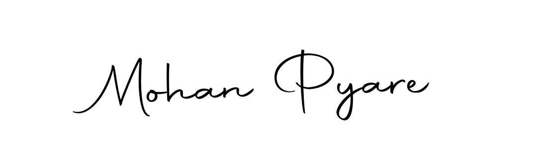 if you are searching for the best signature style for your name Mohan Pyare. so please give up your signature search. here we have designed multiple signature styles  using Autography-DOLnW. Mohan Pyare signature style 10 images and pictures png