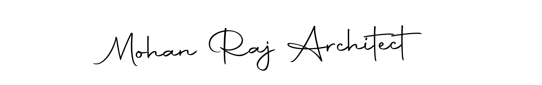 This is the best signature style for the Mohan Raj Architect name. Also you like these signature font (Autography-DOLnW). Mix name signature. Mohan Raj Architect signature style 10 images and pictures png