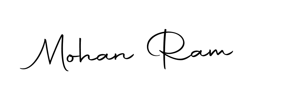 Use a signature maker to create a handwritten signature online. With this signature software, you can design (Autography-DOLnW) your own signature for name Mohan Ram. Mohan Ram signature style 10 images and pictures png