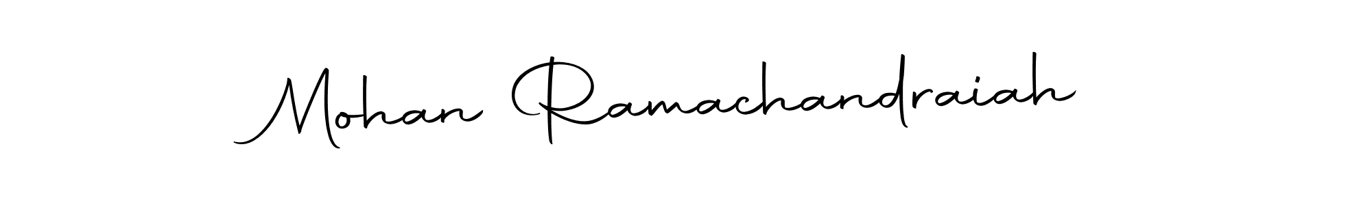 Autography-DOLnW is a professional signature style that is perfect for those who want to add a touch of class to their signature. It is also a great choice for those who want to make their signature more unique. Get Mohan Ramachandraiah name to fancy signature for free. Mohan Ramachandraiah signature style 10 images and pictures png