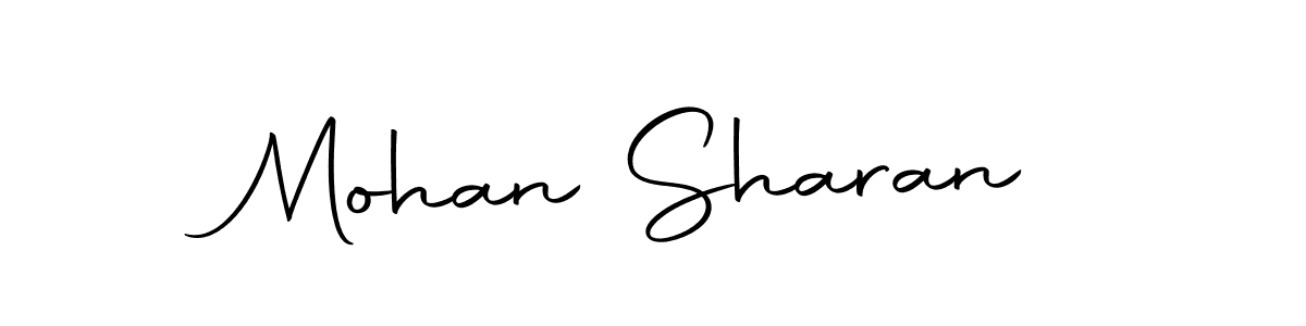 Design your own signature with our free online signature maker. With this signature software, you can create a handwritten (Autography-DOLnW) signature for name Mohan Sharan. Mohan Sharan signature style 10 images and pictures png