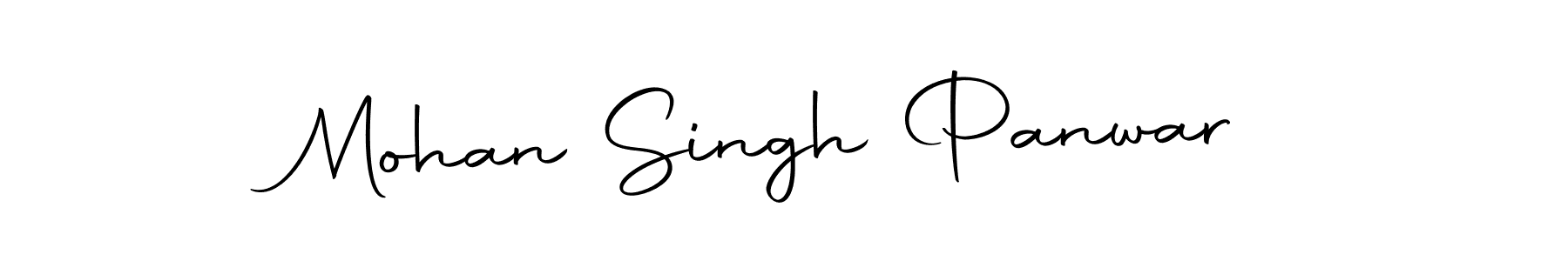 Design your own signature with our free online signature maker. With this signature software, you can create a handwritten (Autography-DOLnW) signature for name Mohan Singh Panwar. Mohan Singh Panwar signature style 10 images and pictures png