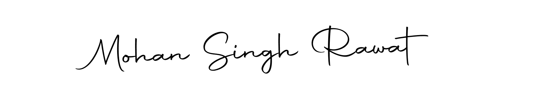 How to make Mohan Singh Rawat name signature. Use Autography-DOLnW style for creating short signs online. This is the latest handwritten sign. Mohan Singh Rawat signature style 10 images and pictures png