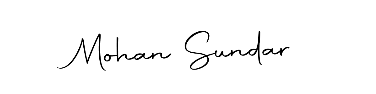 Once you've used our free online signature maker to create your best signature Autography-DOLnW style, it's time to enjoy all of the benefits that Mohan Sundar name signing documents. Mohan Sundar signature style 10 images and pictures png