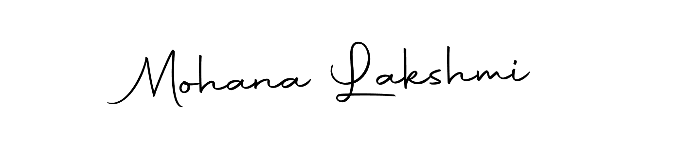 You can use this online signature creator to create a handwritten signature for the name Mohana Lakshmi. This is the best online autograph maker. Mohana Lakshmi signature style 10 images and pictures png