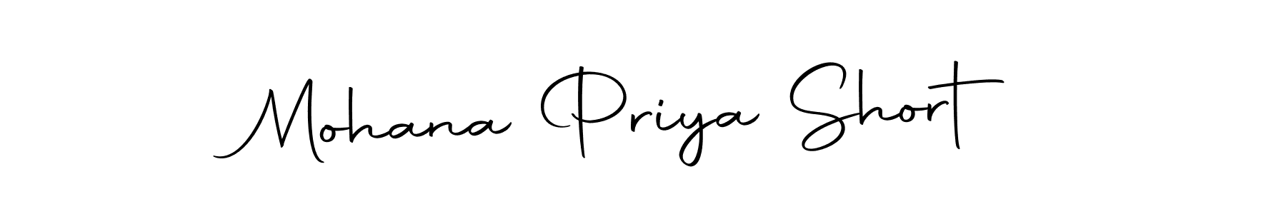 Make a short Mohana Priya Short signature style. Manage your documents anywhere anytime using Autography-DOLnW. Create and add eSignatures, submit forms, share and send files easily. Mohana Priya Short signature style 10 images and pictures png