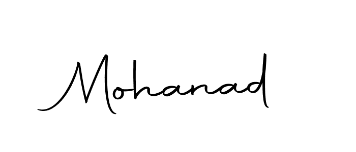 Design your own signature with our free online signature maker. With this signature software, you can create a handwritten (Autography-DOLnW) signature for name Mohanad. Mohanad signature style 10 images and pictures png
