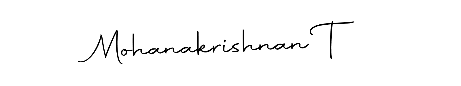 This is the best signature style for the Mohanakrishnan T name. Also you like these signature font (Autography-DOLnW). Mix name signature. Mohanakrishnan T signature style 10 images and pictures png