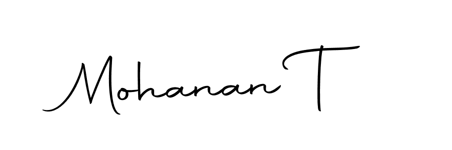 Similarly Autography-DOLnW is the best handwritten signature design. Signature creator online .You can use it as an online autograph creator for name Mohanan T. Mohanan T signature style 10 images and pictures png