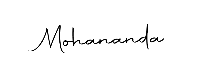 Also we have Mohananda name is the best signature style. Create professional handwritten signature collection using Autography-DOLnW autograph style. Mohananda signature style 10 images and pictures png
