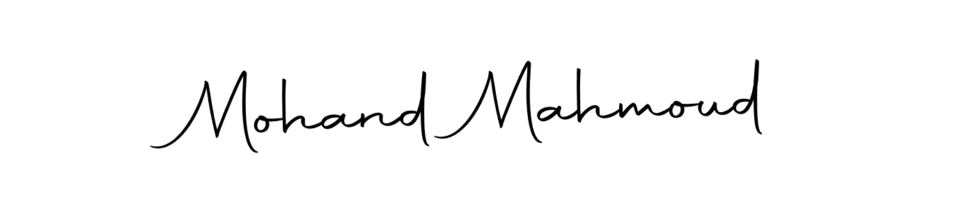 Make a beautiful signature design for name Mohand Mahmoud. Use this online signature maker to create a handwritten signature for free. Mohand Mahmoud signature style 10 images and pictures png