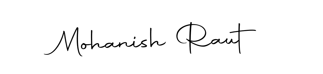 The best way (Autography-DOLnW) to make a short signature is to pick only two or three words in your name. The name Mohanish Raut include a total of six letters. For converting this name. Mohanish Raut signature style 10 images and pictures png