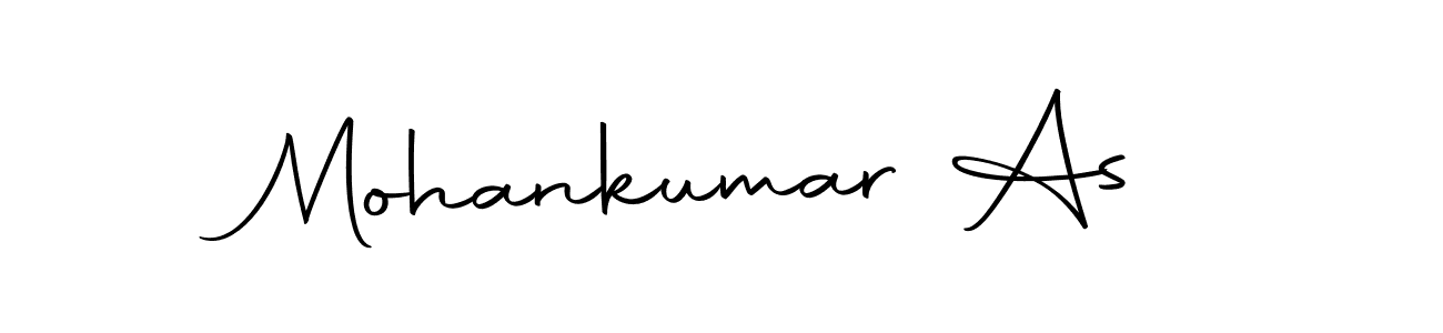 Also we have Mohankumar As name is the best signature style. Create professional handwritten signature collection using Autography-DOLnW autograph style. Mohankumar As signature style 10 images and pictures png
