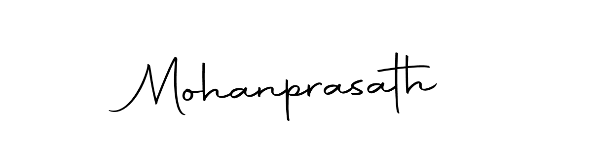 Make a beautiful signature design for name Mohanprasath. With this signature (Autography-DOLnW) style, you can create a handwritten signature for free. Mohanprasath signature style 10 images and pictures png