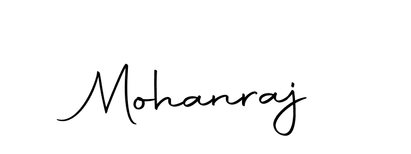 Design your own signature with our free online signature maker. With this signature software, you can create a handwritten (Autography-DOLnW) signature for name Mohanraj. Mohanraj signature style 10 images and pictures png