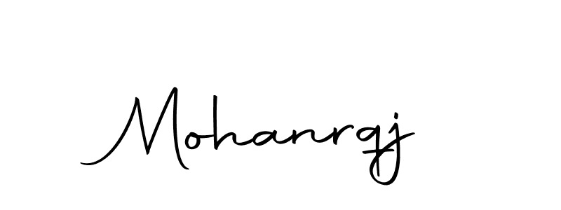 Make a beautiful signature design for name Mohanrqj. Use this online signature maker to create a handwritten signature for free. Mohanrqj signature style 10 images and pictures png