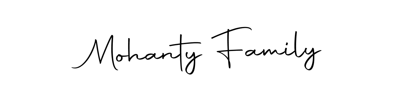 How to make Mohanty Family name signature. Use Autography-DOLnW style for creating short signs online. This is the latest handwritten sign. Mohanty Family signature style 10 images and pictures png