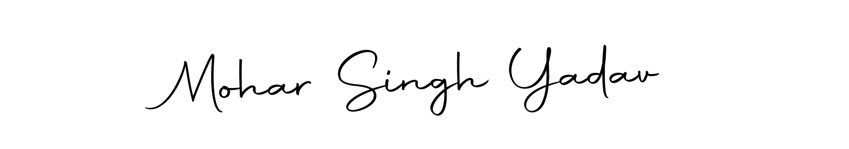 How to make Mohar Singh Yadav signature? Autography-DOLnW is a professional autograph style. Create handwritten signature for Mohar Singh Yadav name. Mohar Singh Yadav signature style 10 images and pictures png
