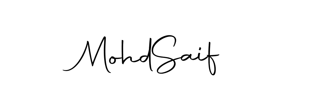 Also You can easily find your signature by using the search form. We will create Mohd  Saif name handwritten signature images for you free of cost using Autography-DOLnW sign style. Mohd  Saif signature style 10 images and pictures png