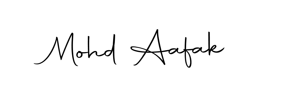 Mohd Aafak stylish signature style. Best Handwritten Sign (Autography-DOLnW) for my name. Handwritten Signature Collection Ideas for my name Mohd Aafak. Mohd Aafak signature style 10 images and pictures png