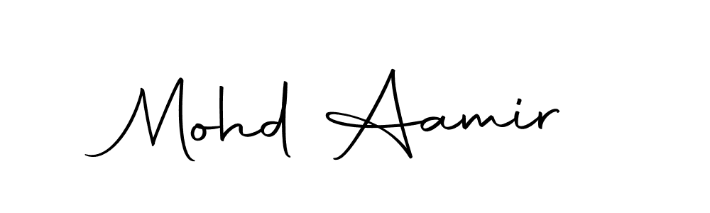 It looks lik you need a new signature style for name Mohd Aamir. Design unique handwritten (Autography-DOLnW) signature with our free signature maker in just a few clicks. Mohd Aamir signature style 10 images and pictures png