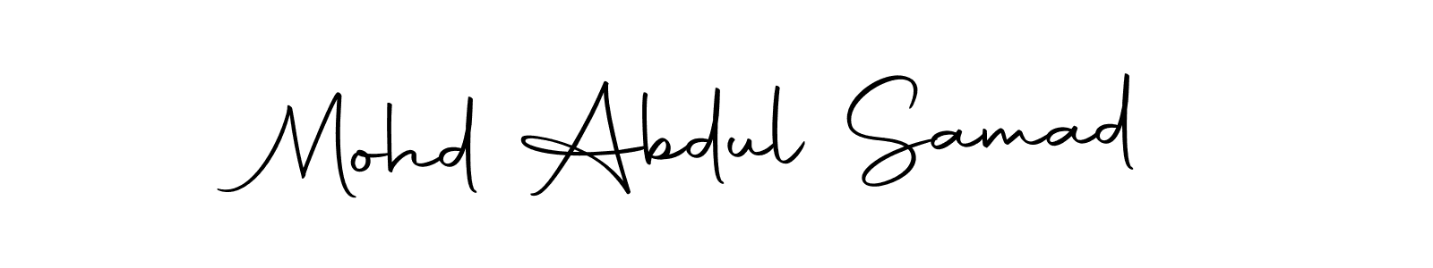 You can use this online signature creator to create a handwritten signature for the name Mohd Abdul Samad. This is the best online autograph maker. Mohd Abdul Samad signature style 10 images and pictures png