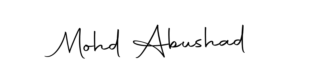 Once you've used our free online signature maker to create your best signature Autography-DOLnW style, it's time to enjoy all of the benefits that Mohd Abushad name signing documents. Mohd Abushad signature style 10 images and pictures png